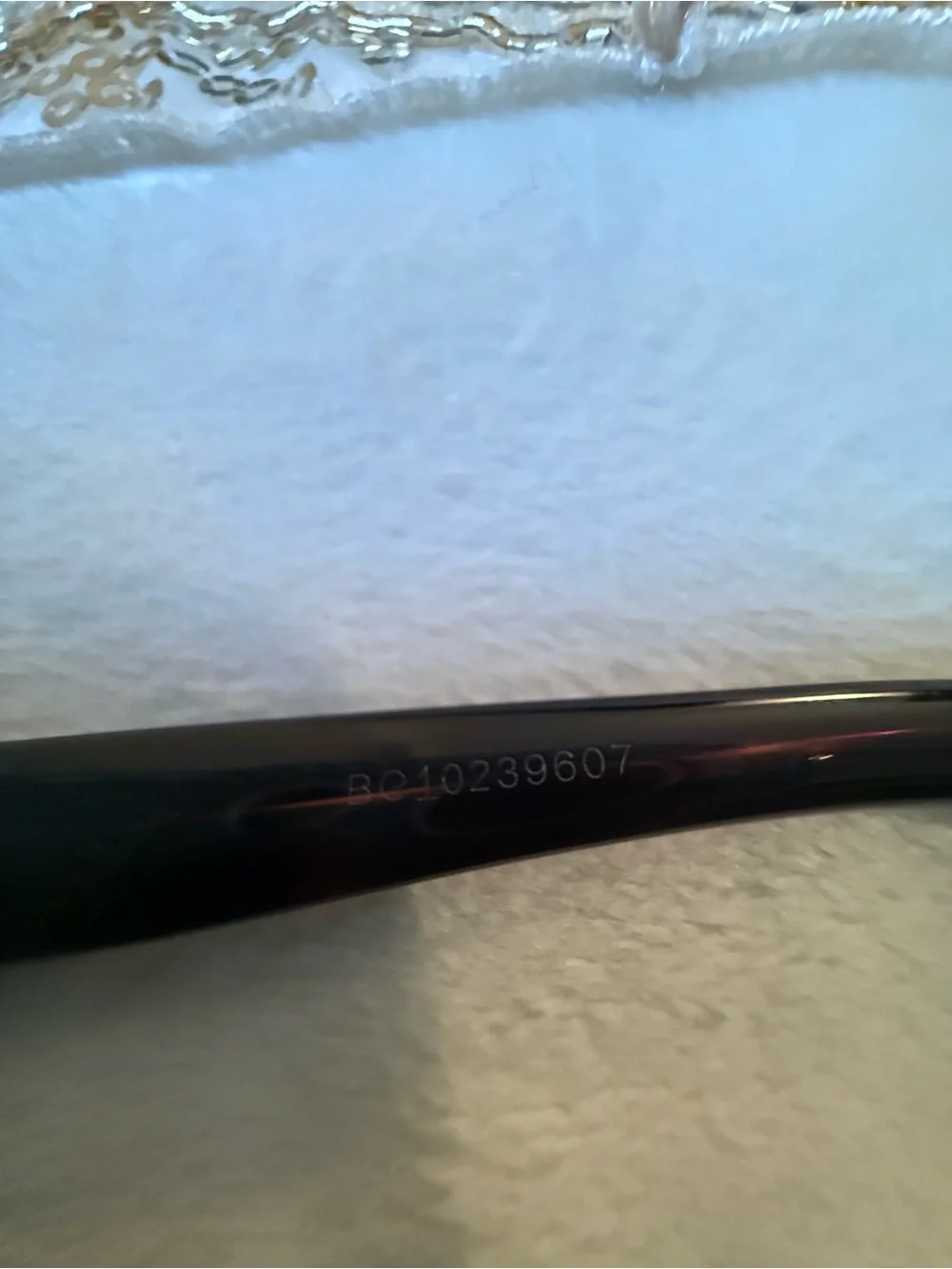 NEW CHANEL Tortoiseshell Square Sunglasses with Gold Logo Temples Brown Gradient